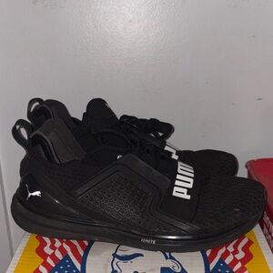 PUMA Men's Black IGNITE Athletic Shoes size 10